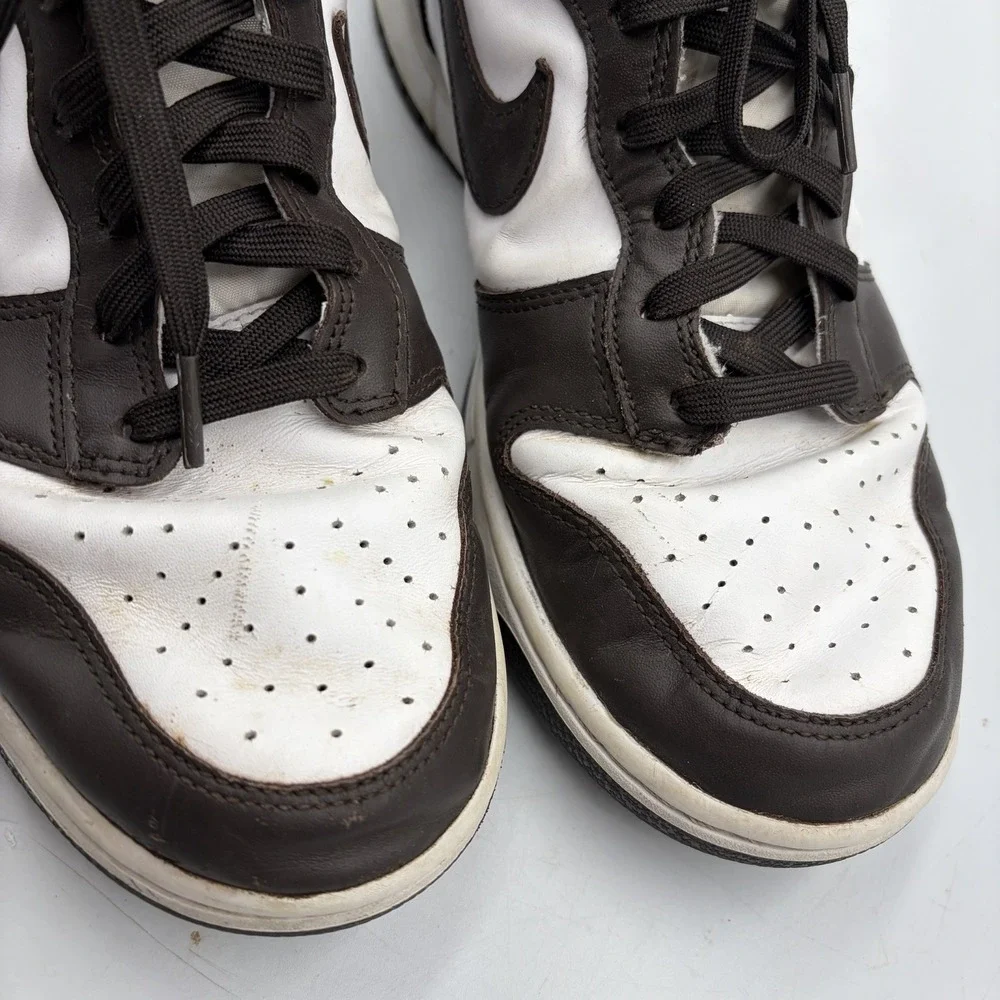Nike Dunk High Retro Size 11  Men's Shoes White-Velvet Brown DV0829-100